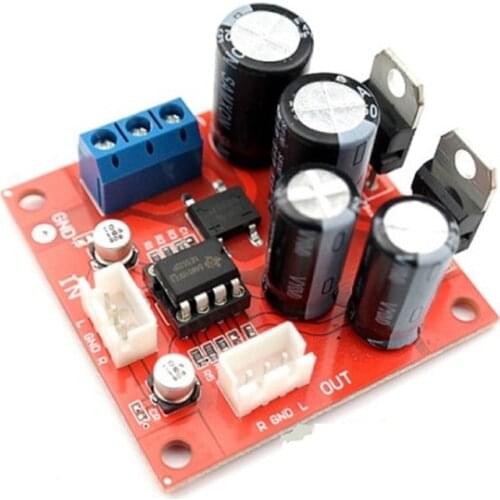 NE5532 Preamplifier Board Vinyl Record Player MM MC Phono Preamplifier Preamp Board NE5532 OP Amp Dual AC 5-16V