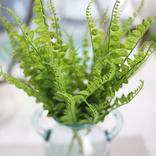 Factory Direct Sale!! Artificial Fake Leaf Eucalyptus Green Leaves Flower Plant Office Indoor Decoration