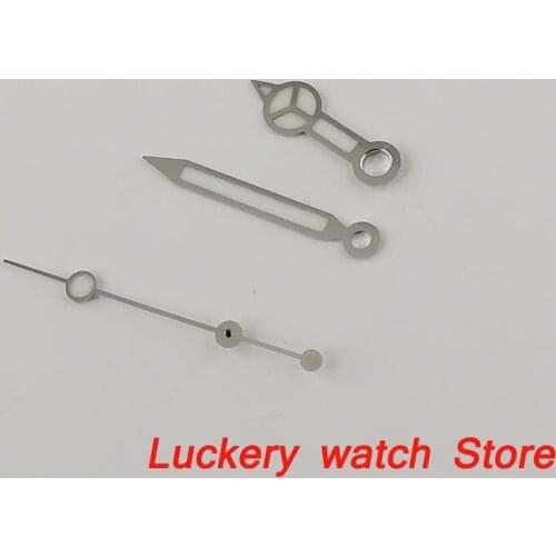 Silver colour watch hand fit for Miyota 8215 821A ;MingZhu dg2813/3804 Automatic Movement-Z15