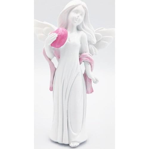 Angels Statues European Resin White Cute Cupid Angel Decoration Figurine Outdoor Home Desktop goddess Pray Adorable Cherubs