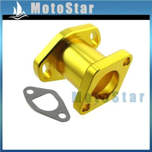 CNC Racing Performance Intake Pipe Inlet Manifold For Mikuni VM22 Carb Predator 212cc Honda GX200 Chinese 196cc Clone 6.5HP OHV