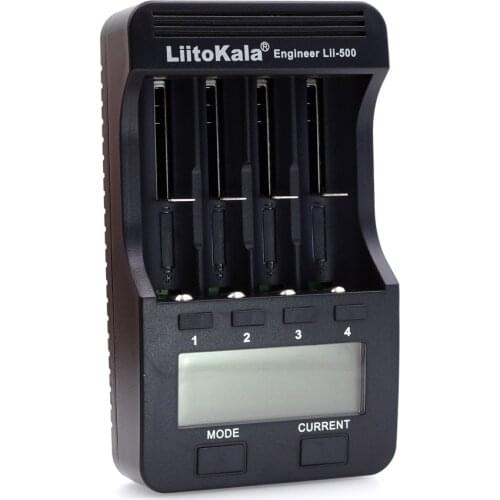 Liitokala Lii-500 NiMH Battery Charger,3.7V 18650 18350 18500 17500 10440 26650 1.2V AA AAA 5 V output LCD smart charger