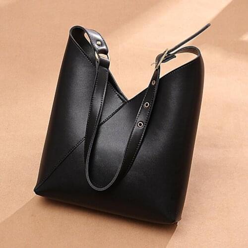 FoxTail & Lily Winter New Ladies Shoulder Bag Genuine Leather Luxury Purses Handbags Women Bags Designer Fashion Crossbody Bags
