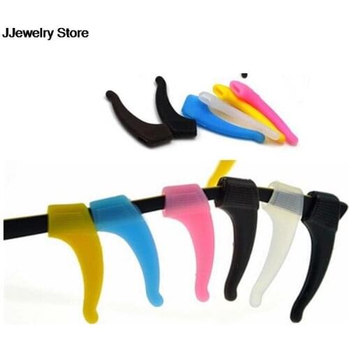 1 Pair Sunglasses Eyewear Ear Hook Eyeglasses Glasses Silicone Anti Slip Temple Tip Sport Holder Braces Supports Hot Sale