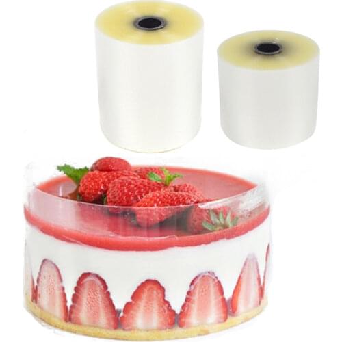 8cm 10cm Transparent Clear Mousse Surrounding Edge Wrapping Tape Baking Cake Dessert Collar DIY Cake Decorating Tools