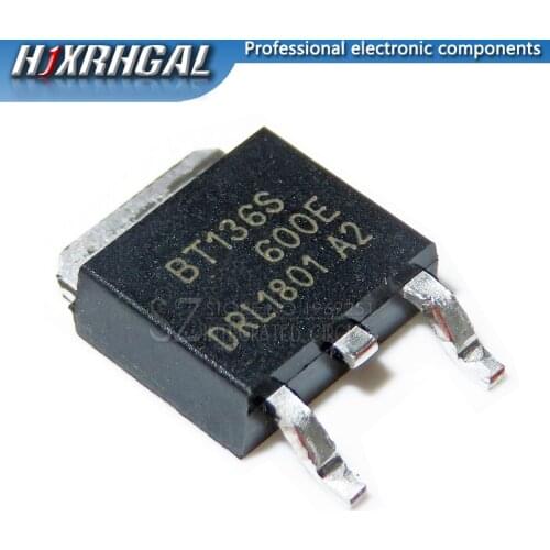 1PCS/LOT BT136S600E BT136S-600E triac SMD TO-252 authentic