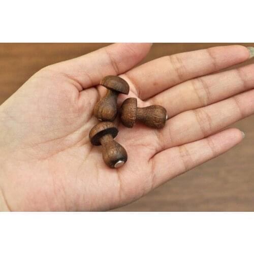 10pcs/lot Mini Original Wooden Refrigerator Magnets Droplets Mushroom Shape Magnetic Stickers Home Decoration Wood Craft MM 003