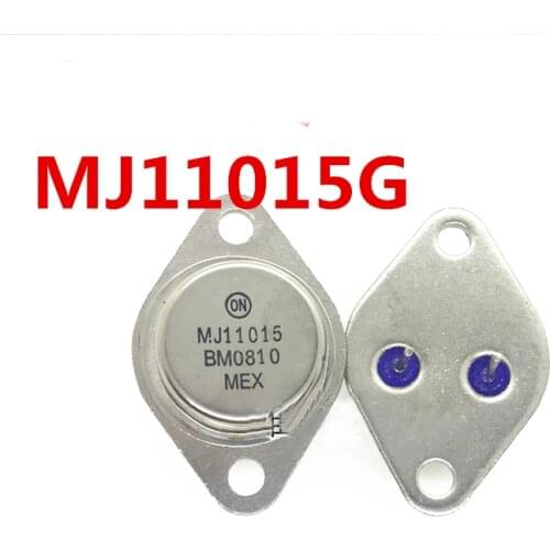10PCS/LOT MJ11015G MJ11015 30A/120V TO-3 Golden Seal Power Transistor to Tube MJ11016G