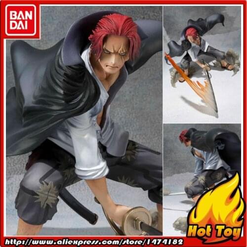 100% Original BANDAI Tamashii Nations Figuarts ZERO Action Figure - Shanks -Battle Ver.- from "ONE PIECE"