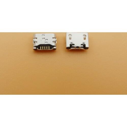 50pcs/lot For Alcatel One Touch Idol 4 OT6055 Micro USB Charger Connector Charging port Jack socket dock Plug