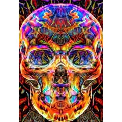 5d full drill diamond paintings mosaic diamond art diamond painting skull embroidery cross stitch diamand painting complet