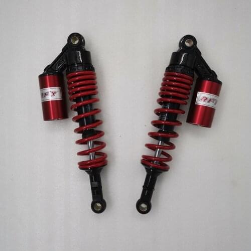 New 8mm spring 370mm/375mm/380mm motorcycle shock absorber for yamaha XT500 TT500 honda Kawasaki Suzuki RM370 RM125 black red