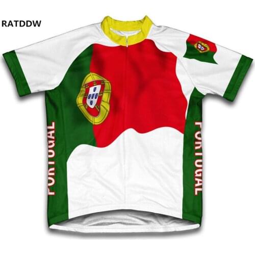 Portugal Flag Cycling Jersey For Men and Women maillot ciclismo Mens Bicycle Summer Breathable Dry Shirt