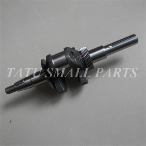 GX200 CRANKSHAFTFOR HONDA 196CC 6.5HP 7.5HP CRANK SHAFT WATER PUMP 2KW MIST DUSTER FORGING STEEL Q TYPE 19.05mm 3/4" SHAFT