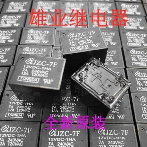 Jzc-7f 12vdc-1ha 12v12a 5-pin Relay General 4123