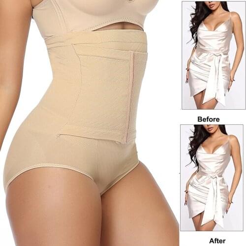 Shapewear for Women Waist Trainer Tummy Control Butt Lifter Panties High Waist Short Stomach Slimming Body Shaper Cincher Girdle
