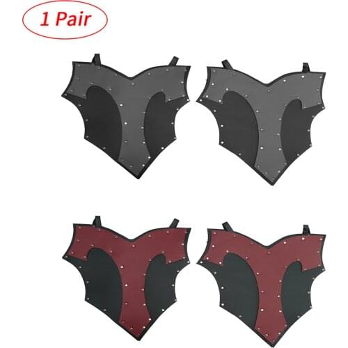 Steampunk Medieval Leather Tassets Leg Guard Armor Belt Renaissance Viking Knight Paladin Cosplay Costume Accessories Faulds