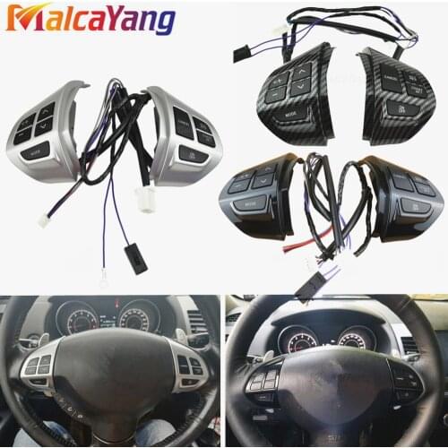 For Mitsubishi ASX 2007-2012 Outlander Cruise Control Switch Button Multifunction Steering Wheel Button Cruise Control Switch