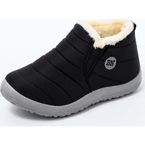 Men Boots Work Sneakers Snow Men Shoes Thick Fur Shoes Platform Boots For Men Waterproof Work Shoes Sneakers Male Footwear