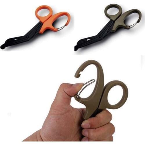 New Military Airsoft EMT Outdoor Emergency Survival Rescue Scissors for Supervivencia First Aid Camping Hiking Free shipping