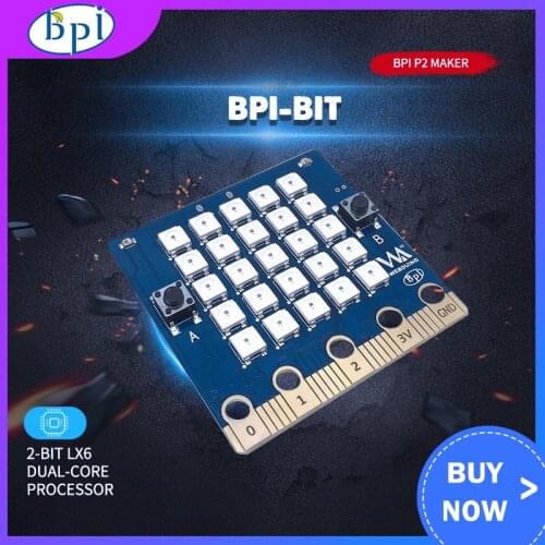 Banana PI Bit board with EPS32 + Acrylic case for STEAM education