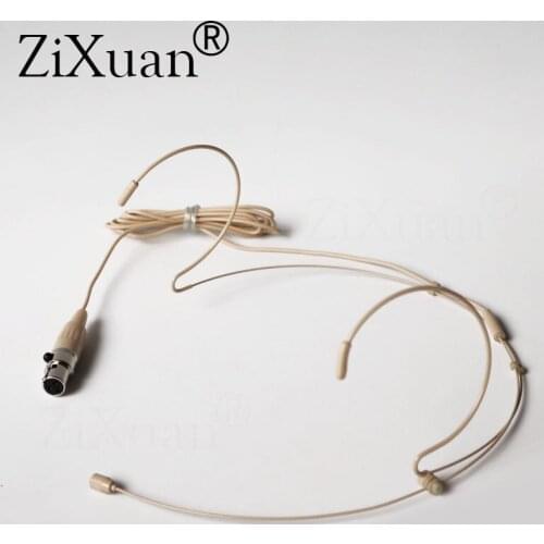 Profession 3-Pin Mini XLR 3pin TA3F Connector Headset Microphone Condenser Mic for AKG Samson Wireless Body-Pack Transmitter