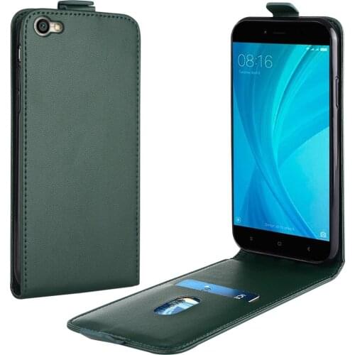 Flip Up and Down Leather Case for Xiaomi Redmi Note 5A Case MDI6S 5.5''Vertical Cover for Redmi Note 5A 5 A Case Phone Bag