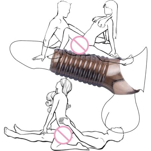 Sex Shop Adult Games Penis Ring Reusable Silicone Cock Ring Enlargement Delayed Ejaculation Sex Toys For Men Sex Products Condom