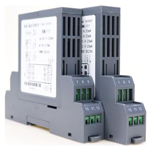 4-20mA to 0-10v signal isolator transmitter signal distributor DC 24V 1 in 2 out signal conditioner