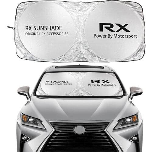 Car Windshield Sun Shade Cover For lexus RX 300 330 350 L 400h 450h F Sport Auto Accessories Blocks UV Rays Sun Visor Protector