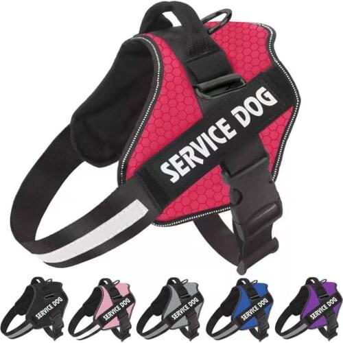 Reflective Dog Harness Vest Adjustable Dog harness Pet Dog Leash Breathable Chest Harness Dog Leash Dog Harness Vest Supplies