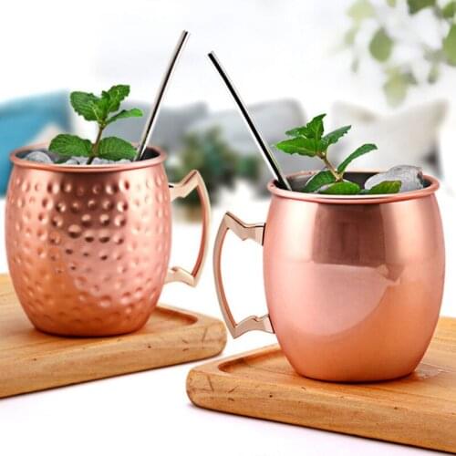 Ounces Hammered Copper Plated Moscow Mule Mug Beer Cup Coffee Cup Mug Copper Plated Cocktail Cup For Stainless Steel Coffee Cup