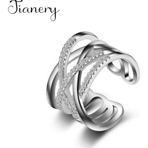 Original Design Bohemian Multi-layer Chains Ring For Women Fashion Open Finger Rings Female Boho Jewelry