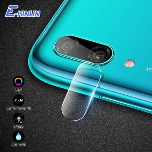 3pcs Back Camera Lens Protective For Huawei Y5 Y6 Y7 Y9 Prime Pro Lite 2017 2018 2019 Tempered Glass Rear Screen Protector Film