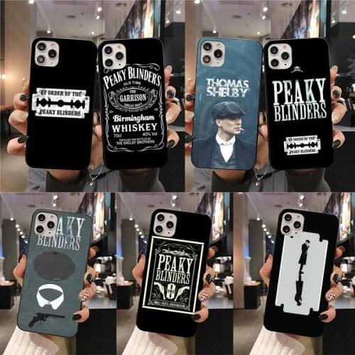 Peaky Blinders Cross Logo Phone Case for iphone 12 pro max mini 11 pro XS MAX 8 7 6 6S Plus X 5S SE 2020 XR case