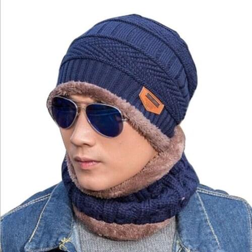 Baby Cap Autumn Winter Boy Girl Woolen Neckerchief Men Beanie Suit Parent-Child Hat And Scarf 2PC Set