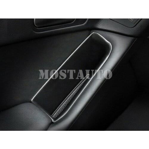 For Volkswagen VW Tiguan 2010-2015 Black Front Door Storage organizer Box 2pcs Car Accessories Interior Car Decor Car Trim