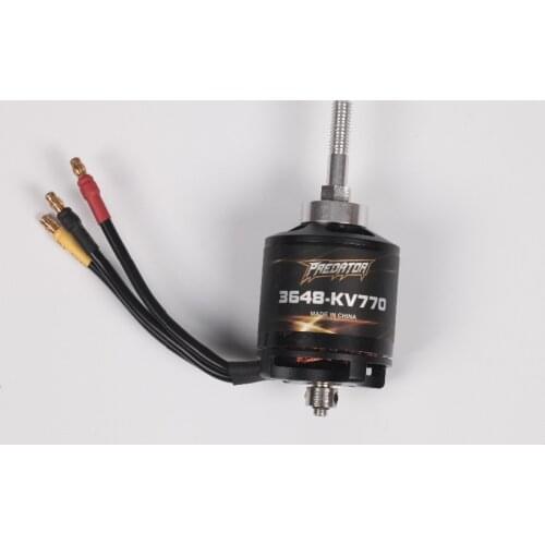 FMS 3648 KV770 Motor for 1100mm 1.1m P51 / F2G / 980mm P47 New Predator PRKV770 RC Airplane Model Plane Spare Parts