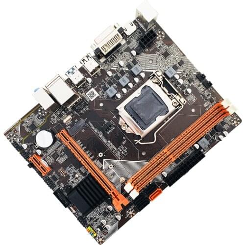 B75 Motherboard LGA 1155 6 channel 2X 8G DDR3 Memory SATA 3.0 USB 3.0/2.0 Computer Mainboard for Intel LGA1155 I3 I5 I7