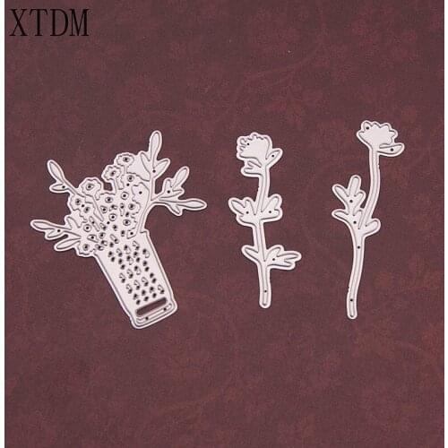 Metal craft vase paper die cutting dies for Scrapbooking/DIY Easter wedding Halloween Easter card