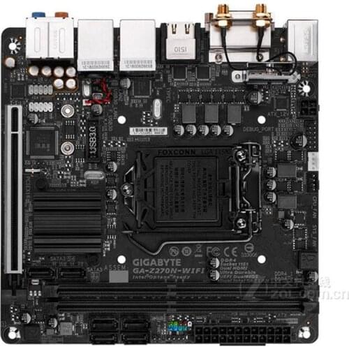 MINI-ITX ITX HTPC For Gigabyte GA-Z270N-WIFI Original Used Desktop Z270N-WIFI Z270 Motherboard LGA 1151 DDR4 USB3.0 SATA 3