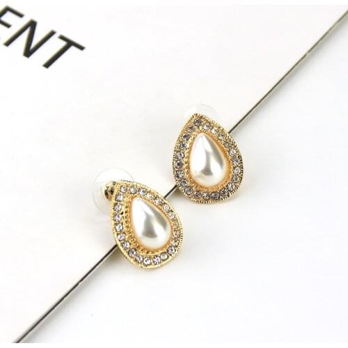 Neovisson Africa Stud Earring for Women Gold Color Algeria Banquet Jewelry Gift