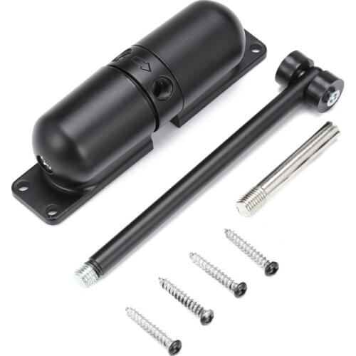 Zinc Alloy Surface Mounted Spring Door Closer Automatic Door Closer Door Stops Door Hardware Accessories