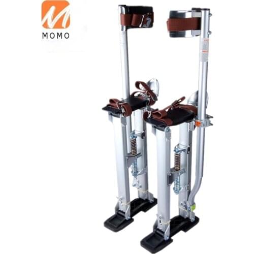 24"-40" Adjustable Aluminum Plastering Stilt Ladder Drywall Plaster Stilts Stage Props Interior Decoration Stand