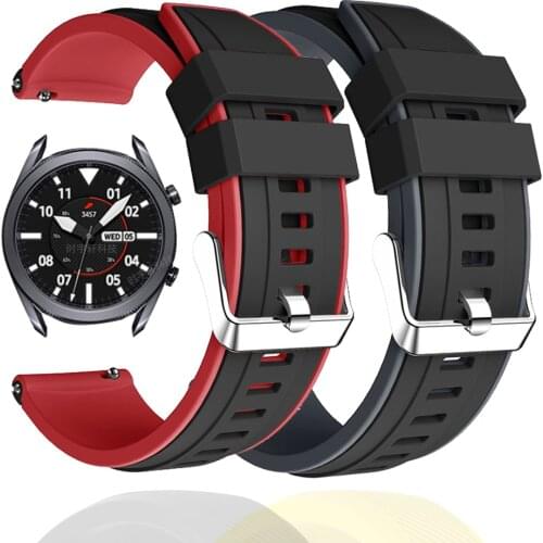 For Samsung Galaxy watch 3 41mm 45mm 42mm 46mm Gear S3 S2 Classic Sport Bracelet Strap For Galaxy active 3 2 40 44mm Wristband