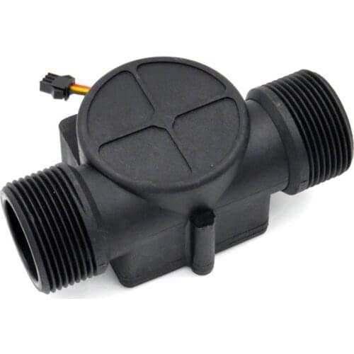 USN-HS141TA Hall Effect Water Flow Sensor 5-150L/M G1-1/4" DN32 ABS Food Grade Material Two Way Flow Sensor Turbine