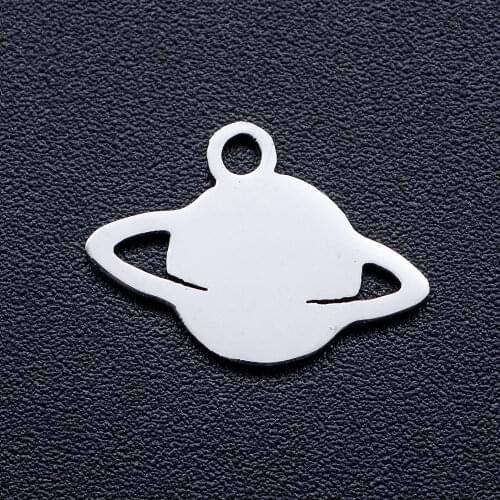 10pcs/lot Star Universe DIY Jewelry Charms Wholesale 100% Stainless Steel Dropshipping Charm for Bracelet Making Factory Direct