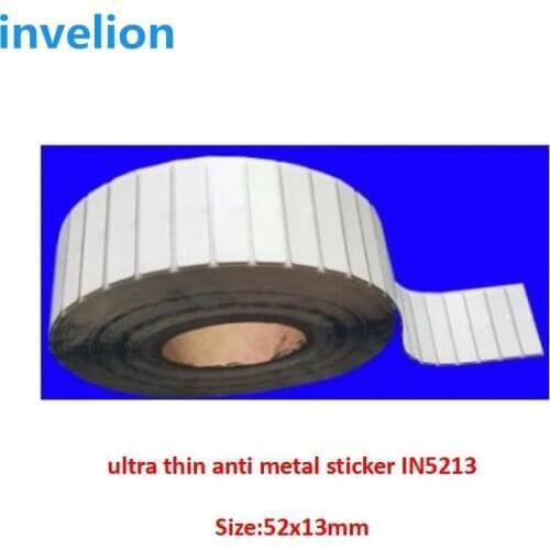 860-960MHz passive ultra thin anti-metal waterproof UHF RFID tag sticker for asset laptop Management