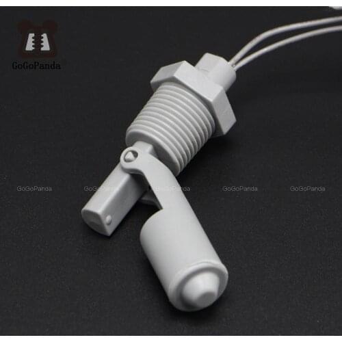 Free Shipping 1PC ZFC6 Anti-Corrosion 1/2NPT Liquid Water Level Sensor Side Mount Float Switch Safe 110V
