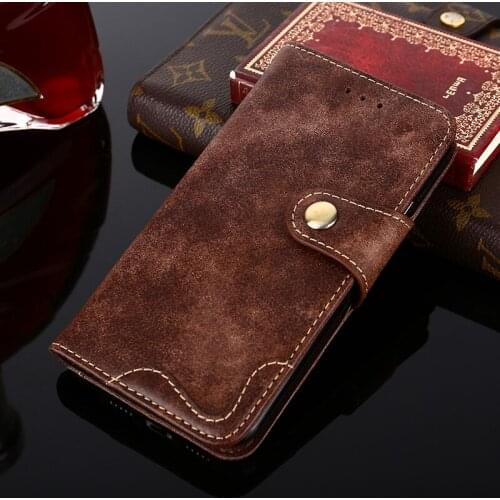 Retro style Flip Rivet Cover Wallet Phone Case For Redmi Note 2 3 4 4X 5 5A 6 6 Pro 7 8 Pro Card slot Coque Wallet Phone Case